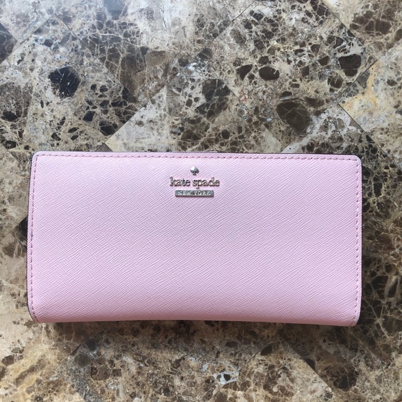 Kate Spade Large Bifold Wallet Pink - Picture 1 of 5